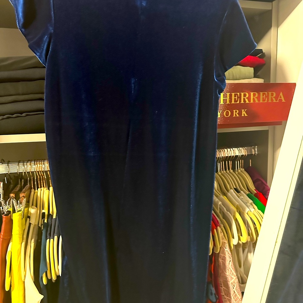 Cynthia Rowley Size 6 velvet dress with no flaws.